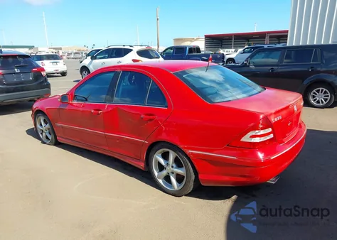 2005 Mercedes-Benz C 230 Kompressor Sport from USA, damaged, VIN WDBRF40JX5A796276